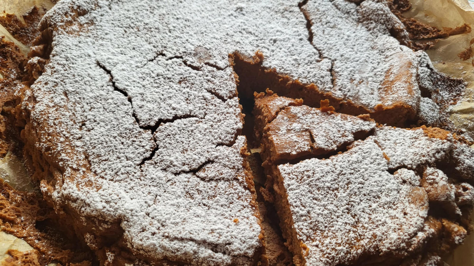 Cheesecake proteica al cioccolato