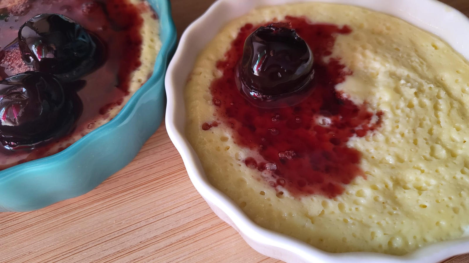 Cotton cheesecake proteica