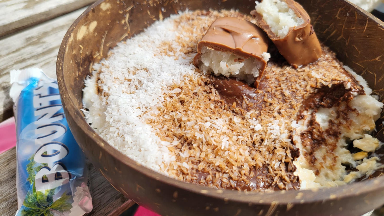 Bounty porridge proteico