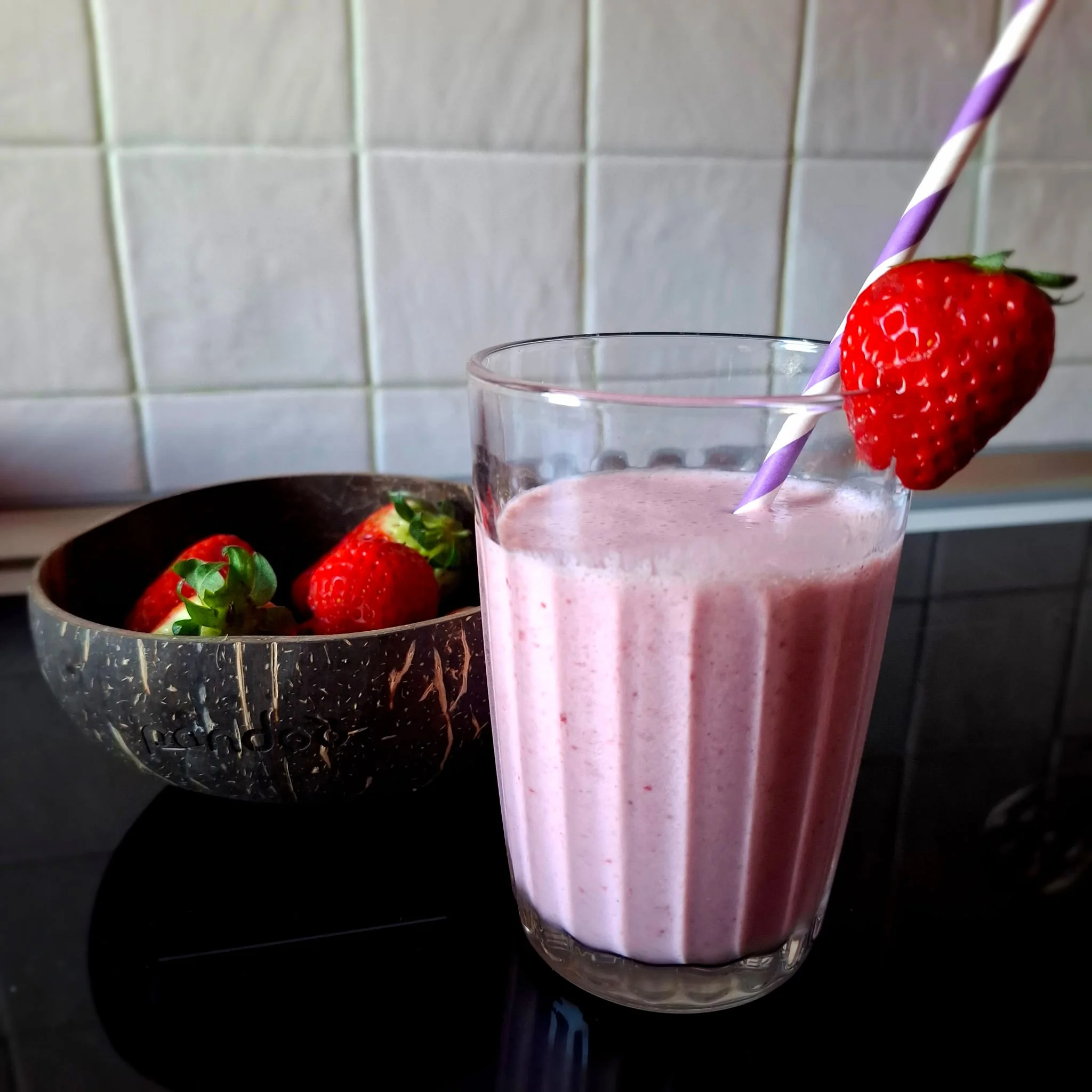 Frappè alla fragola