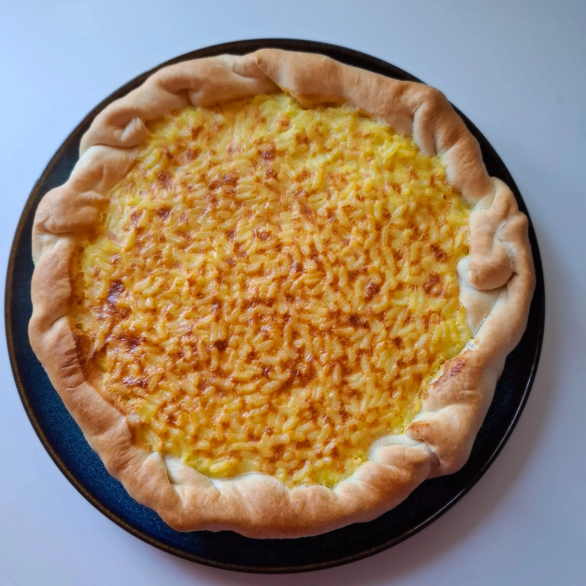 Torta di riso allo zafferano