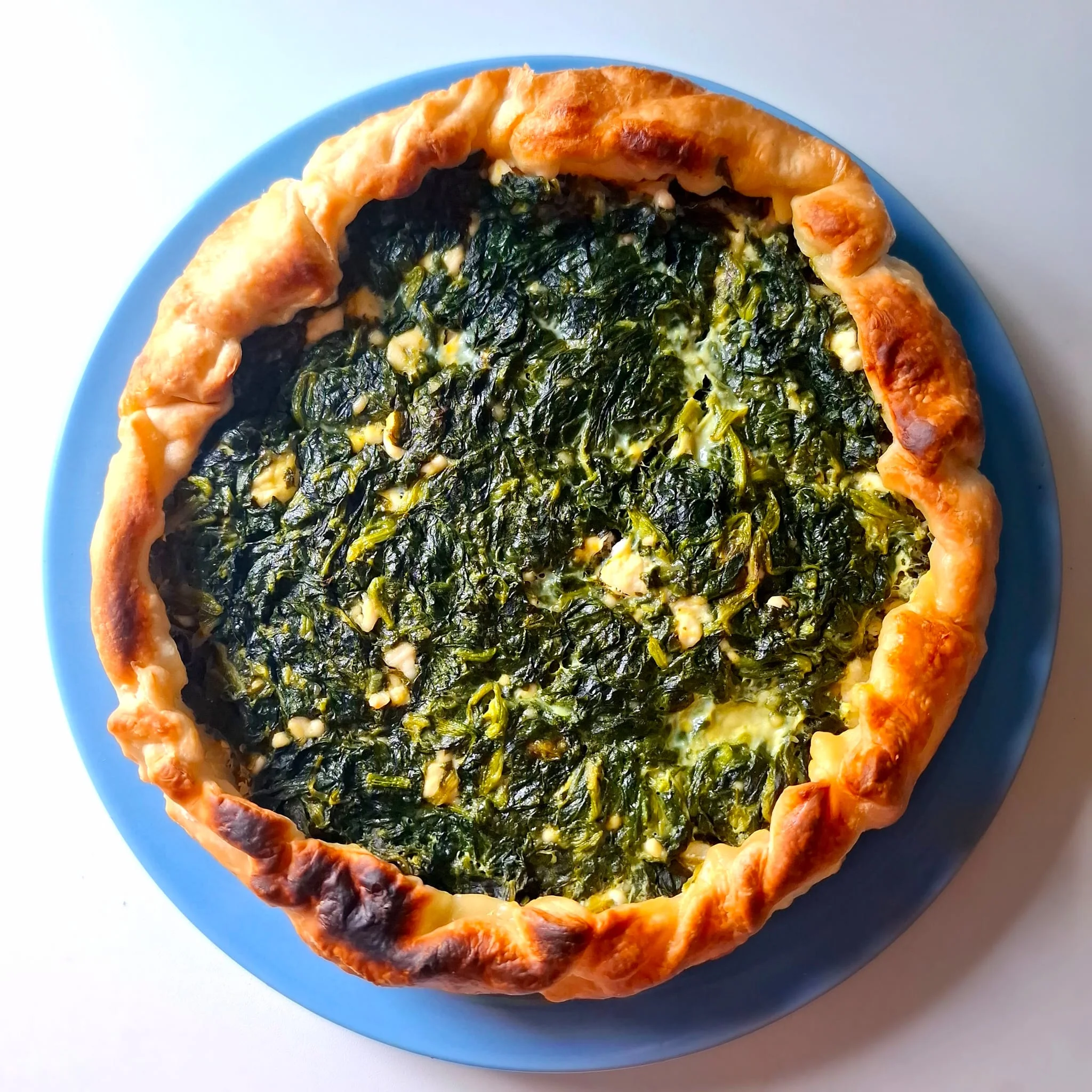Torta salata spinaci e feta