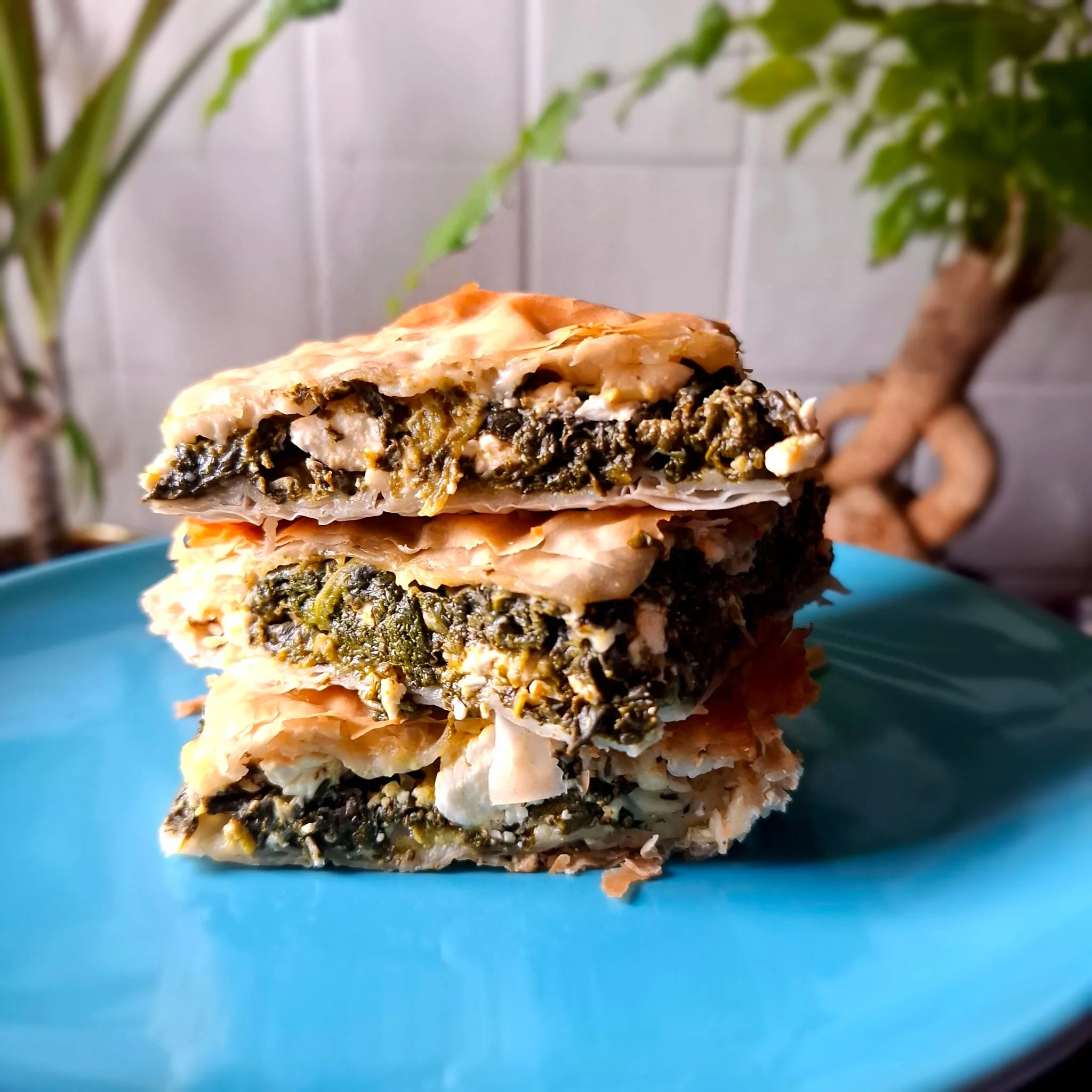 Spanakopita - Torta salata greca con spinaci e feta