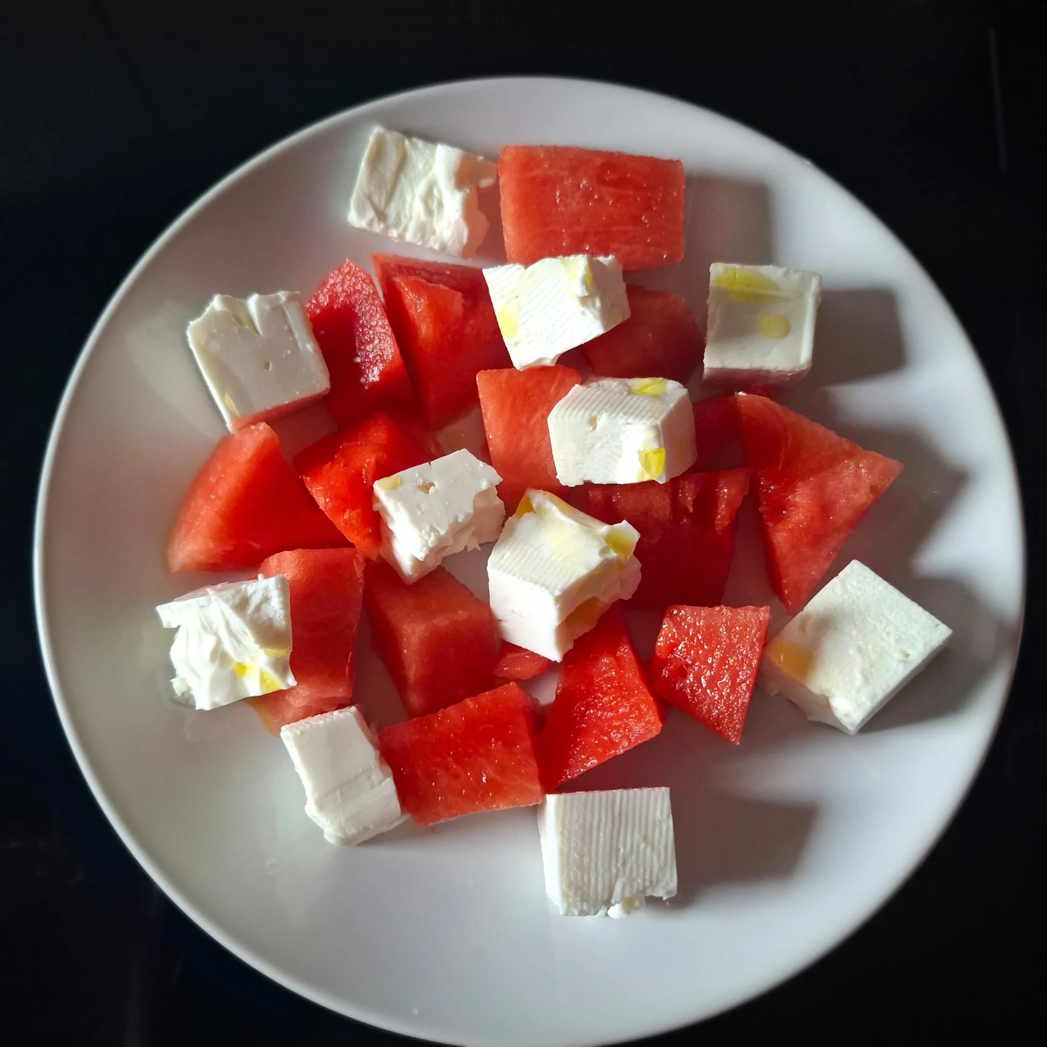 Insalata anguria e feta