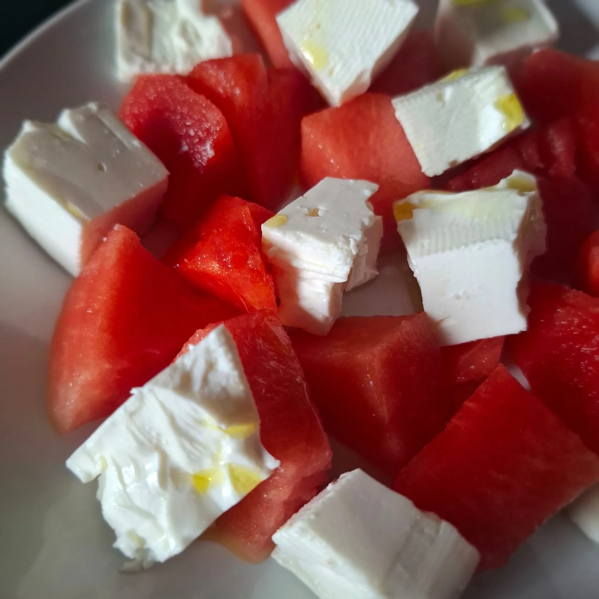 Insalata anguria e feta