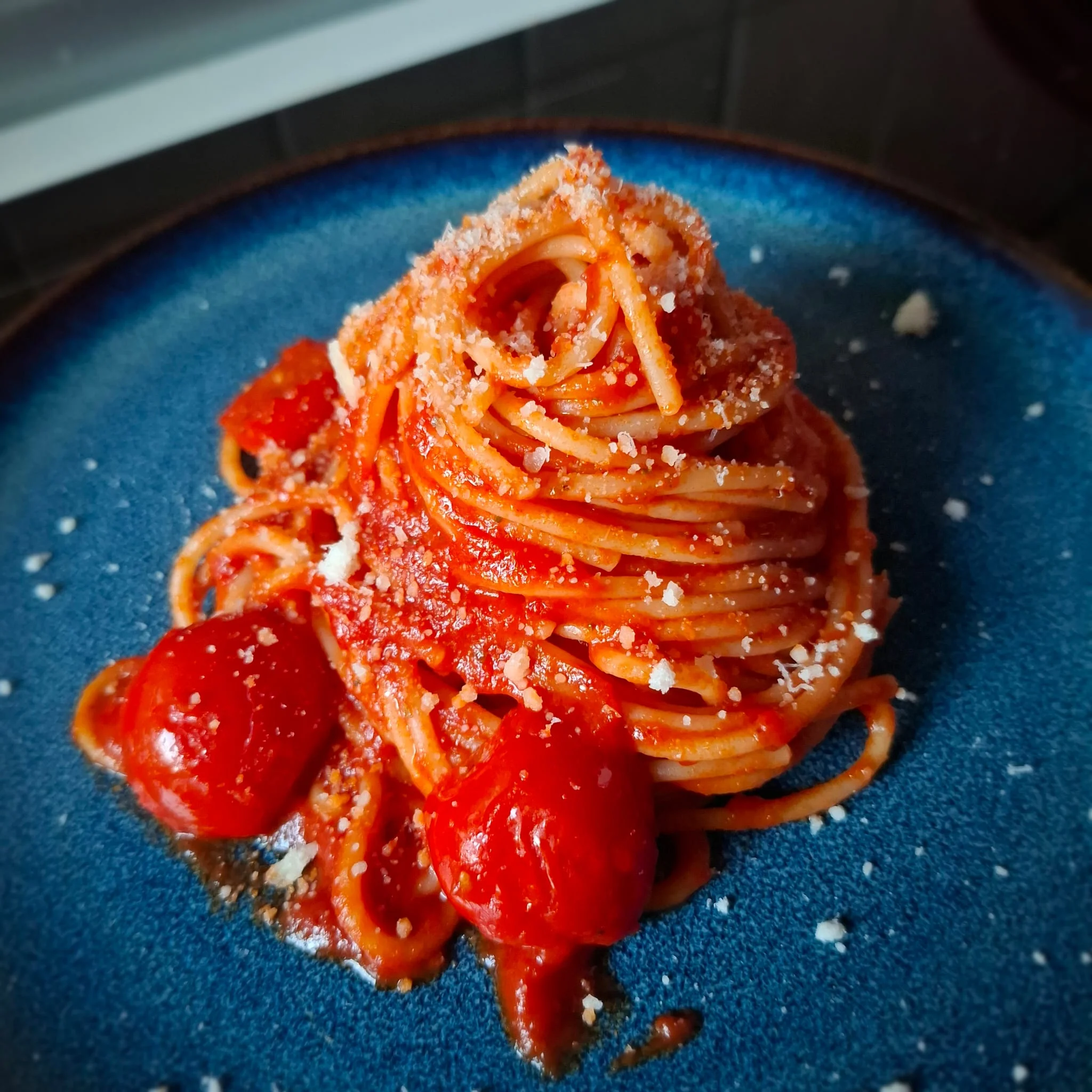 Pasta al pomodoro con pomodorini