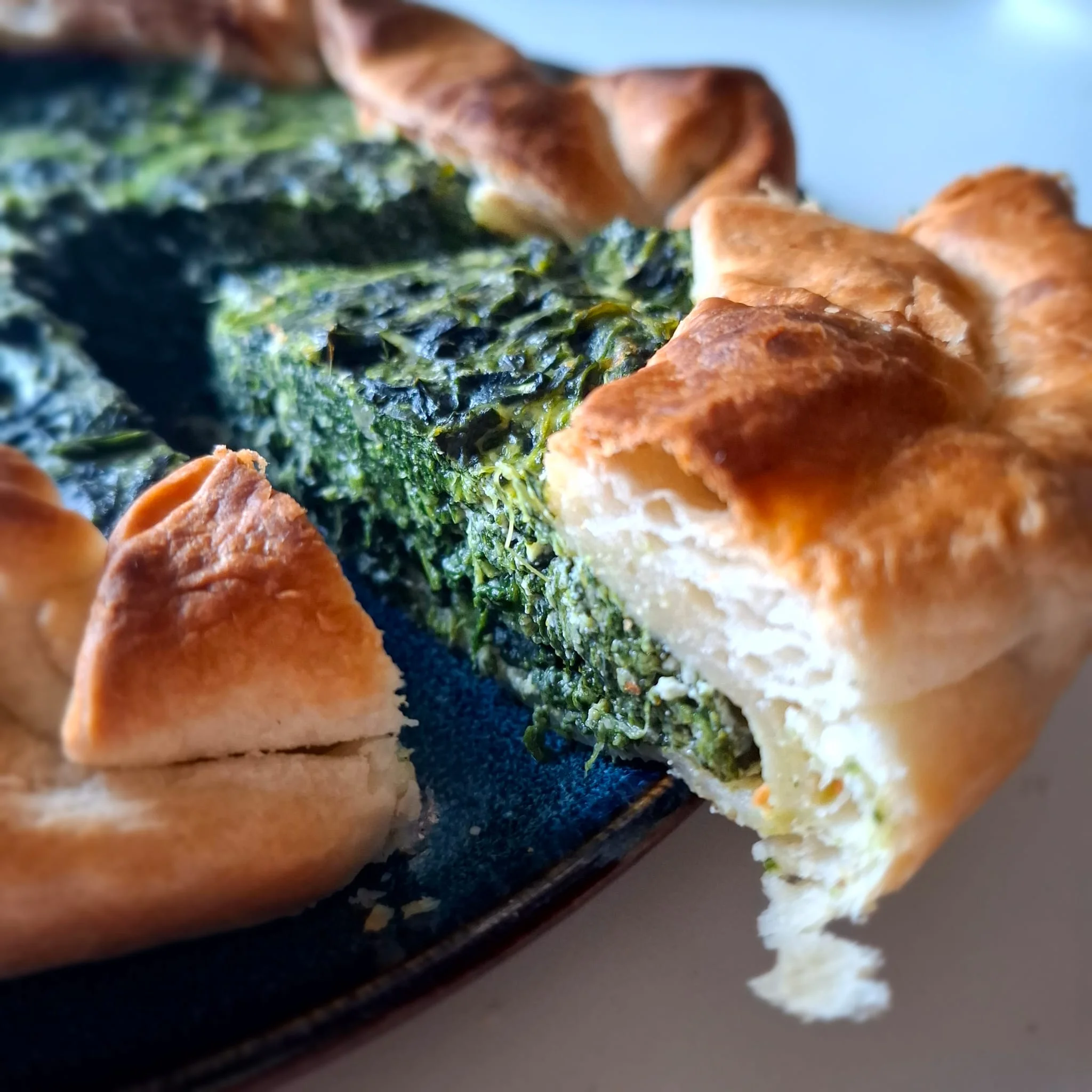 Torta salata ricotta e spinaci