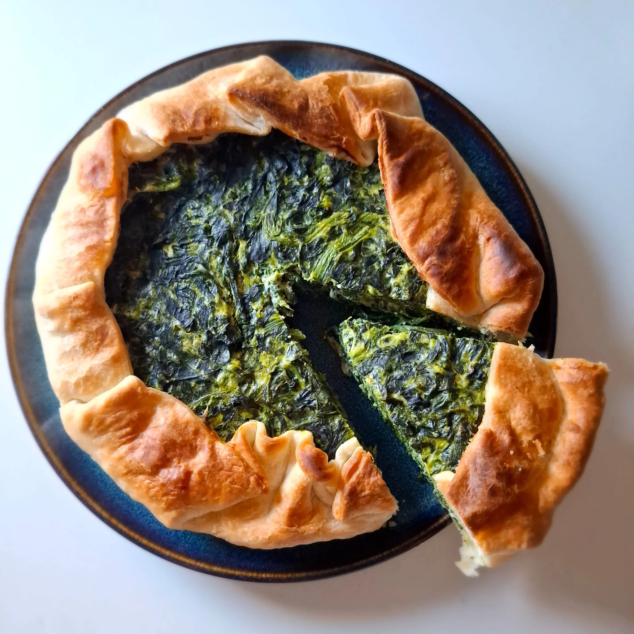 Torta salata ricotta e spinaci