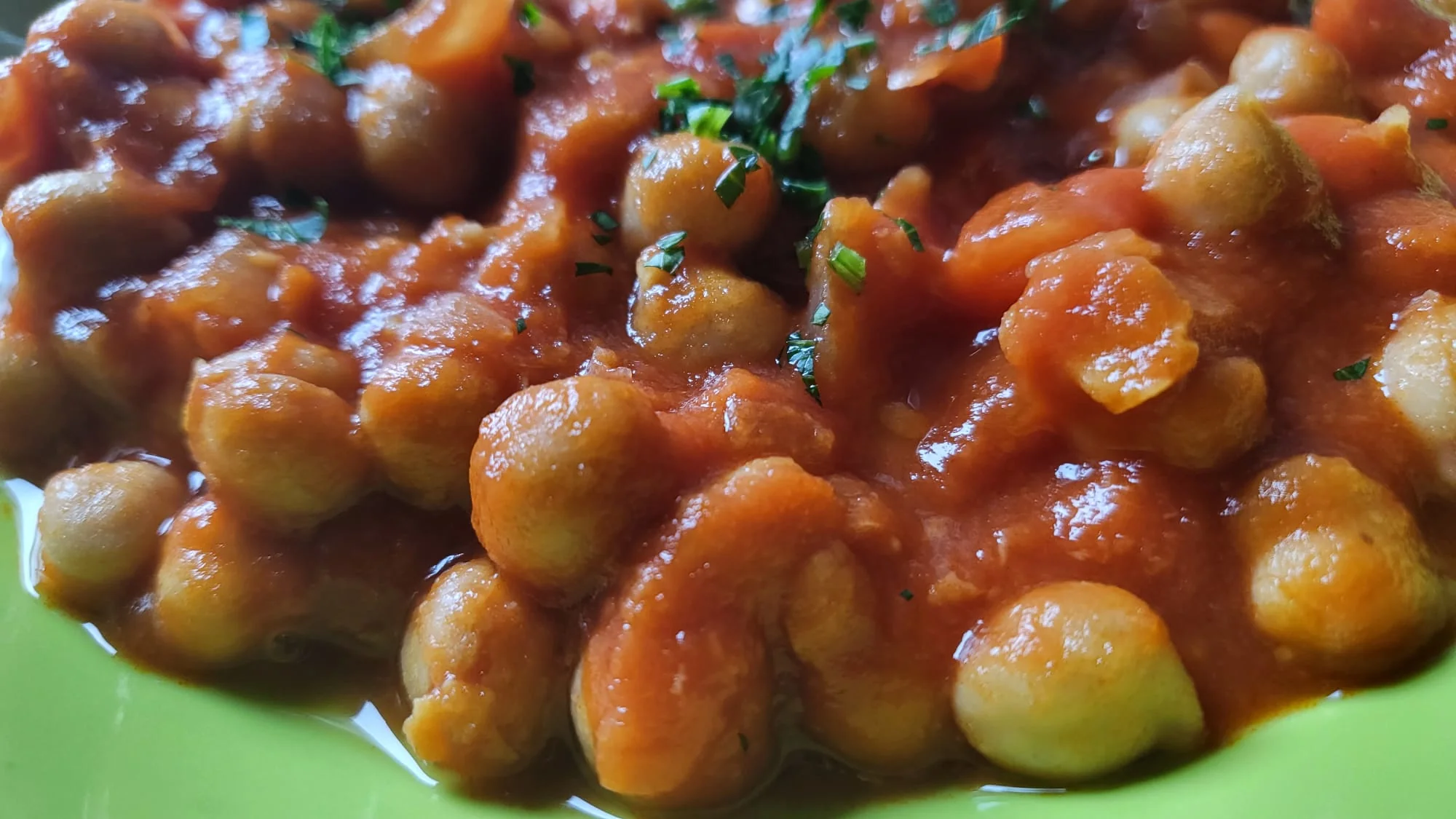 Zuppa di ceci al pomodoro